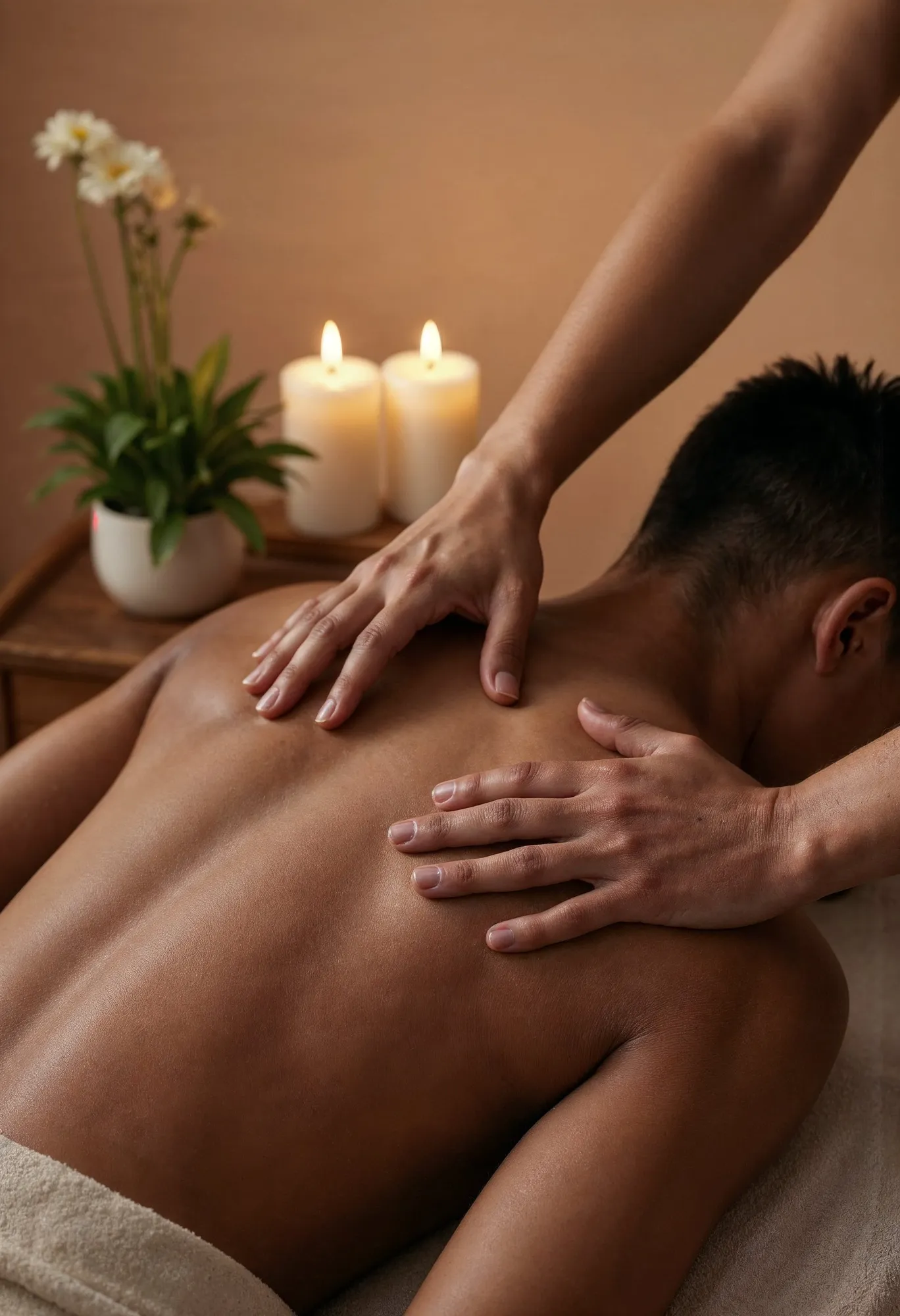 Enjoy better comfort privacy and hygiene with home aromatherapy massage without travel stress or distractions of crowded spa visits