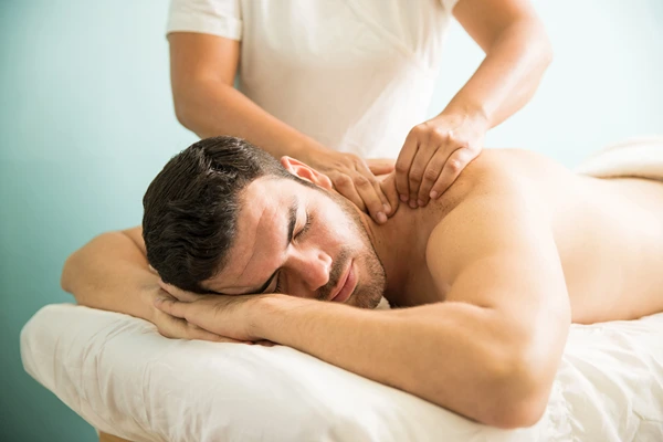 Group of professional massage therapists including freshers and experienced candidates showing career opportunities in Delhi NCR