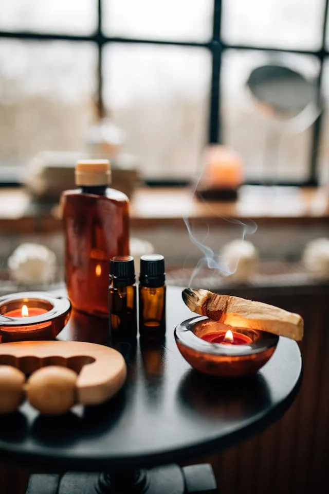 Before aromatherapy massage people often experience stress fatigue and tech neck due to long working hours and high pressure lifestyle