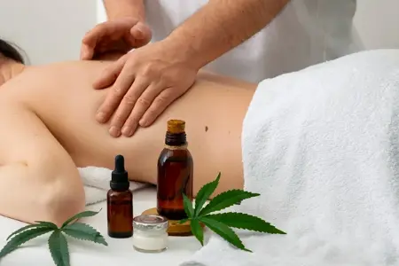 Professional Aromatherapy Massage in Panchsheel Enclave, Delhi using essential oils to promote relaxation, comfort, and overall wellbeing.