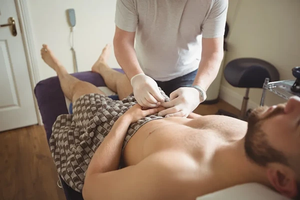 Professional male to male massage service available across Model Town, Civil Lines, GTB Nagar, and nearby areas in North Delhi.