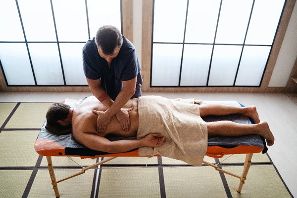 Professional male to male full body massage in Pune by an experienced male therapist offering home and hotel wellness services.