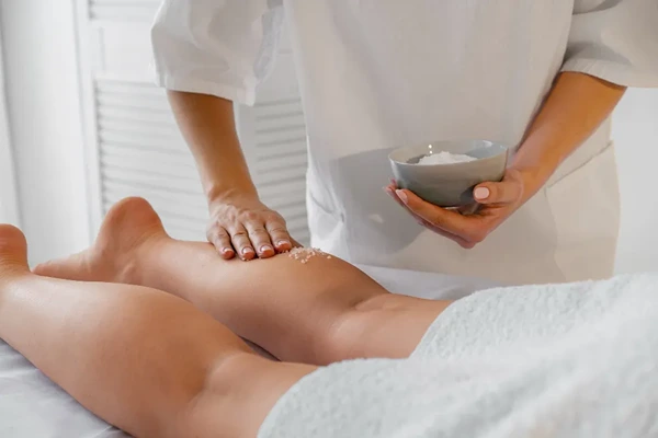 Experienced male massage therapist providing a personalized home massage session in Panchsheel Enclave, Delhi based on the client's comfort and wellness needs.