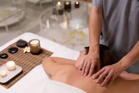 Relaxing Swedish massage therapy performed by an experienced male therapist in Vasant Kunj, Delhi.