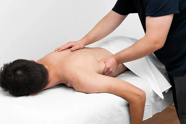 Professional male massage therapist providing trusted home and hotel massage services in Central Delhi with personalized care.